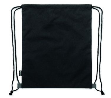 Logotrade promotional merchandise photo of: RPET PU drawstring bag 2 tone