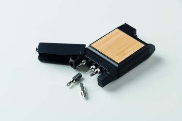 Logo trade promotional giveaway photo of: Multifunctional measuring tape