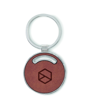 Logotrade advertising products photo of: Round shape key ring