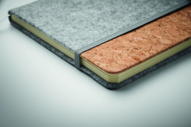 Logotrade business gift image of: A5 RPET cork notebook
