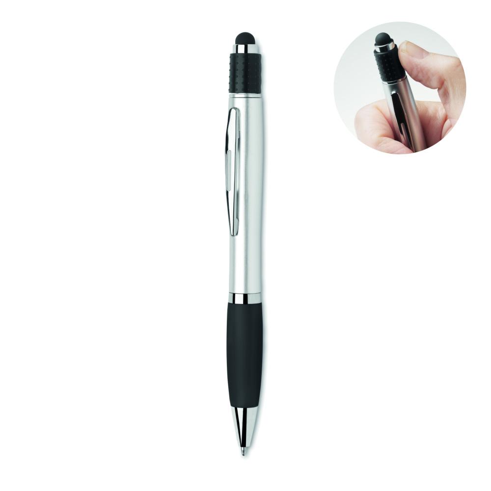 Logo trade advertising products picture of: Stylus spinner pen