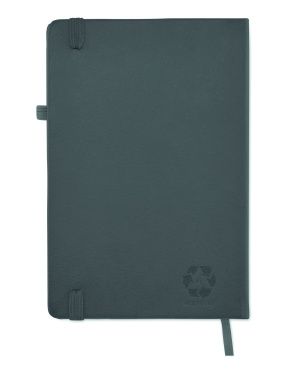 Logotrade promotional gift image of: Recycled Leather A5 notebook