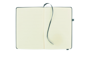 Logo trade promotional products image of: Recycled Leather A5 notebook