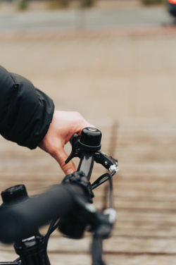 Logo trade promotional merchandise picture of: Pedalfinder bike bell with worldwide locating