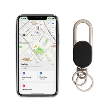 Logotrade corporate gift image of: Keyfinder keychain with worldwide locating and USB C