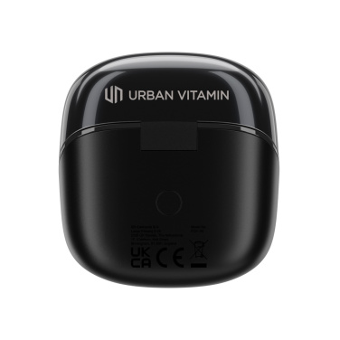 Logo trade promotional merchandise photo of: Urban Vitamin Long Beach ENC rplastic wireless earbuds