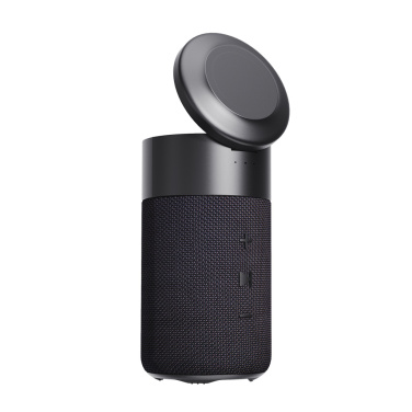 Logo trade promotional item photo of: Urban Vitamin Anaheim RCS recycled 10W speaker 15W charger