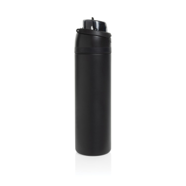 Logo trade promotional merchandise image of: Omni Sip RCS certified re-steel lockable bottle 700ml