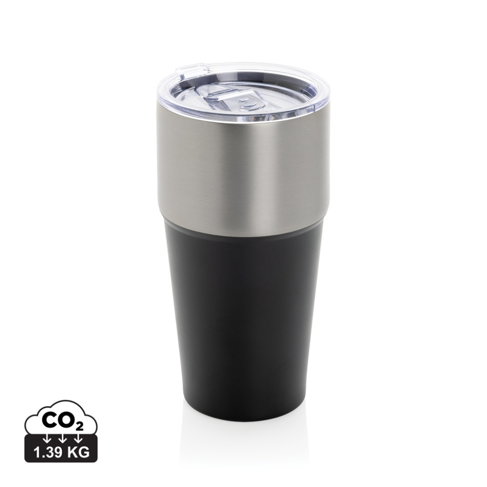 Logotrade promotional giveaways photo of: Fluid RCS certified recycled steel tumbler 500ml