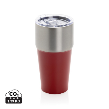 Logotrade promotional products photo of: Fluid RCS certified recycled steel tumbler 500ml