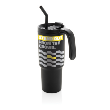 Logotrade promotional giveaway image of: Graphic 360 RCS certified recycled steel tumbler 900ml