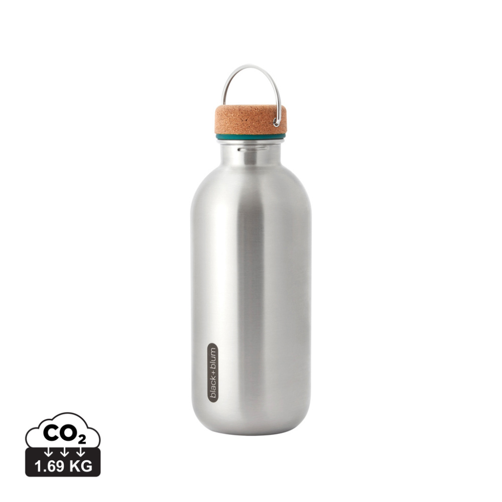 Logo trade advertising products picture of: Black+Blum Steel Water Bottle 600ml