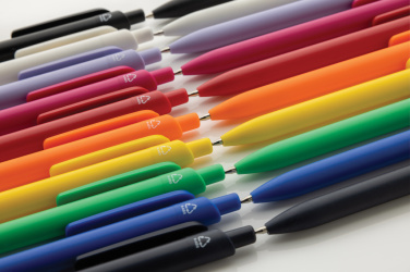 Logo trade business gifts image of: Bolt GRS certified R-ABS pen