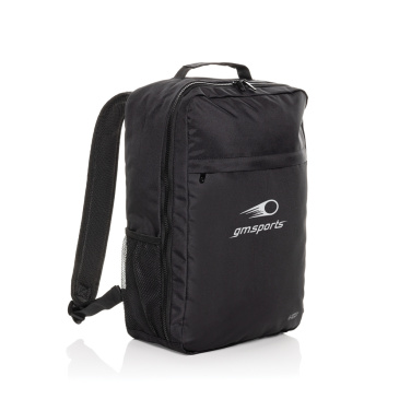 Logotrade promotional giveaway picture of: Swiss Peak Aware™ RPET Essential 15.6 inch laptop backpack