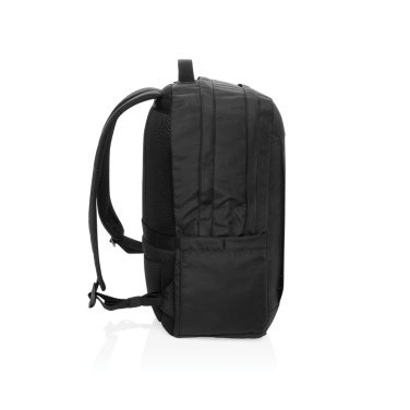 Logo trade promotional giveaway photo of: SP Aware™ RPET Edin 100% recycled 15.6 inch laptop backpack