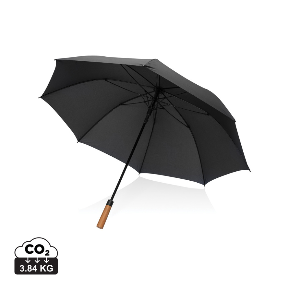 Logotrade business gift image of: Tony  Aware™ RPET 30 inch acacia auto open umbrella