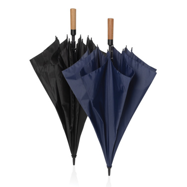 Logo trade corporate gifts image of: Tony  Aware™ RPET 30 inch acacia auto open umbrella