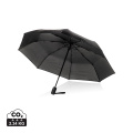 Swiss Peak Vito Aware™ RPET 21 inch auto open/close umbrella, black