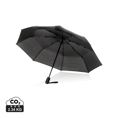 Logotrade corporate gift image of: Swiss Peak Vito Aware™ RPET 21 inch auto open/close umbrella