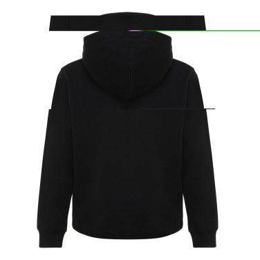 Logotrade promotional gift picture of: Iqoniq Yengo kids recycled cotton hoodie with sidepockets