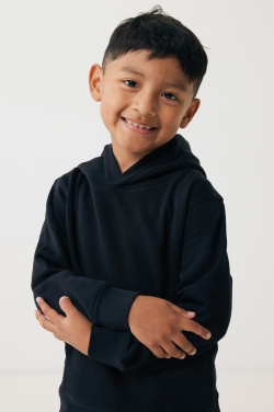 Logotrade promotional merchandise photo of: Iqoniq Yengo kids recycled cotton hoodie with sidepockets