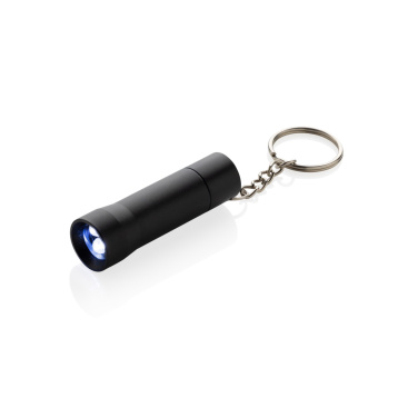 Logotrade promotional products photo of: Flash RCS recycled aluminium keychain torch