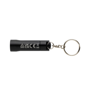 Logotrade promotional giveaways photo of: Flash RCS recycled aluminium keychain torch