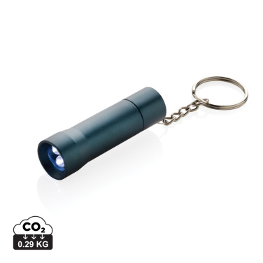 Logotrade promotional giveaways photo of: Flash RCS recycled aluminium keychain torch