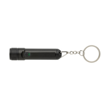 Logo trade business gifts image of: Gear X rechargeable ultra bright keychain torch