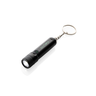 Logotrade promotional merchandise picture of: Gear X rechargeable ultra bright keychain torch