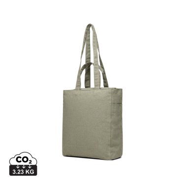 Logotrade promotional merchandise image of: VINGA Hilo AWARE™ recycled canvas zip tote