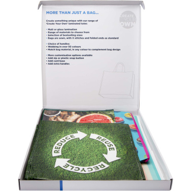 Logo trade promotional item photo of: Laminated totes sample box