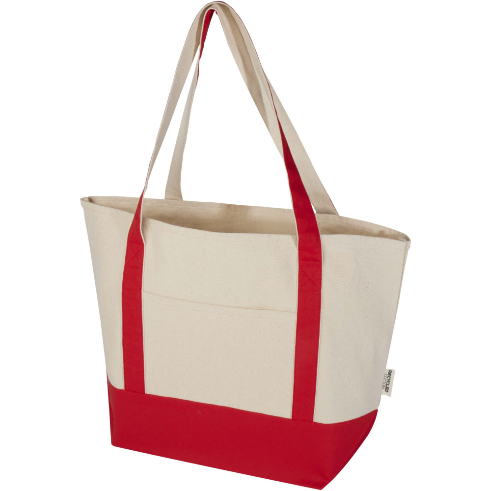 Logo trade advertising products image of: Sam 320 g/m² GRS recycled cotton tote bag