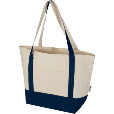 Logo trade promotional merchandise photo of: Sam 320 g/m² GRS recycled cotton tote bag