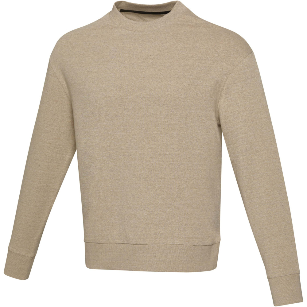 Logo trade promotional merchandise picture of: Jet unisex Aware™ recycled crewneck sweater