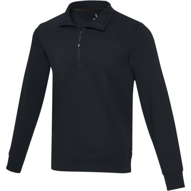 Logotrade promotional products photo of: Tin unisex Aware™ recycled quarter zip sweater 