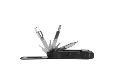 Logo trade business gift photo of: Set of bike tools MERAPI Schwarzwolf