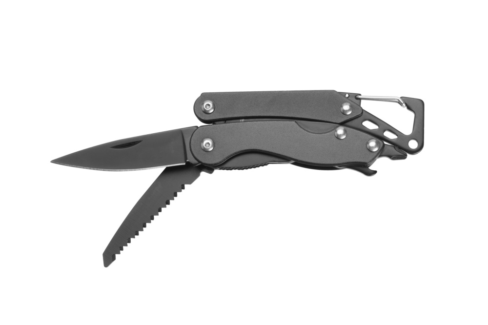 Logo trade promotional items image of: Multitool AWU Schwarzwolf