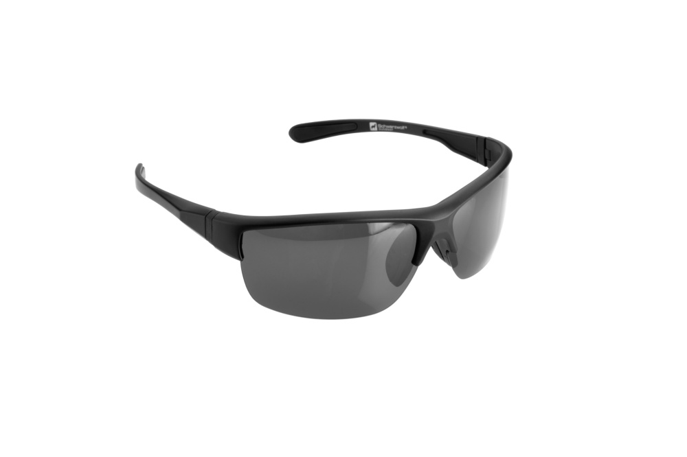 Logo trade promotional merchandise picture of: Polarized sunglasses MANASLU Schwarzwolf