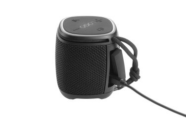 Logotrade promotional item picture of: Bluetooth speaker HERMON Schwarzwolf