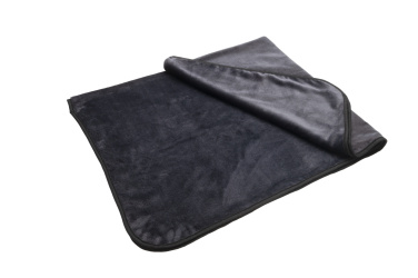 Logotrade promotional items photo of: Blanket and pillow 2 in 1 AMIATA Schwarzwolf
