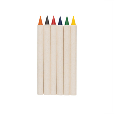 Logo trade corporate gift photo of: Micki GRS infinity 6pc colouring pencil set