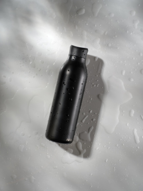 Logo trade promotional merchandise photo of: Avira Alok RCS re-steel 360 waterbottle 600ML