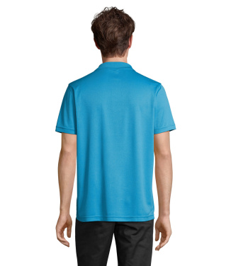 Logo trade promotional giveaways image of: PITCHER UNISEX POLO