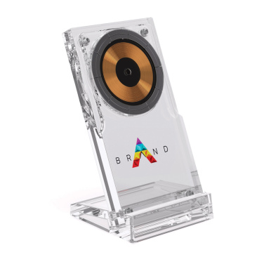 Logo trade business gifts image of: Magcharge 15W magnetic wireless charging stand