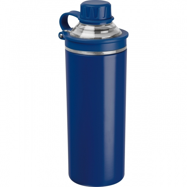 Logo trade promotional merchandise photo of: Double-walled stainless steel bottle Monza
