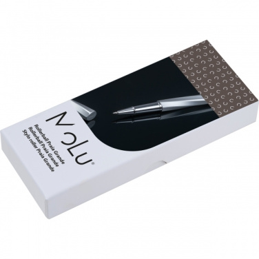 Logotrade promotional merchandise image of: MoLu brass rollerball Praia Grande