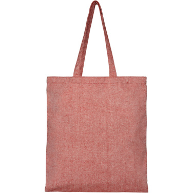 Logo trade advertising products image of: Pheebs 150 g/m² recycled tote bag 7L