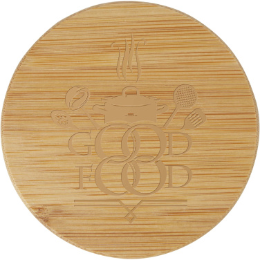 Logo trade promotional merchandise picture of: Zen tea pot with strainer and bamboo lid