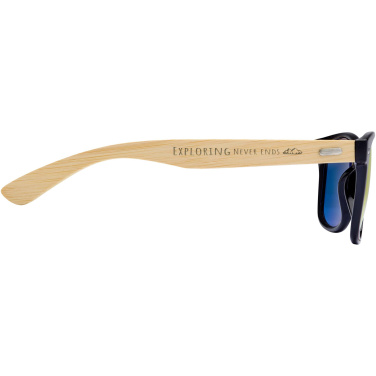 Logotrade promotional gift image of: Hue sunglasses with bamboo temples